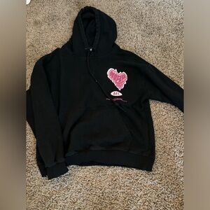 Aelfric Eden black sweatshirt, worn multiple times